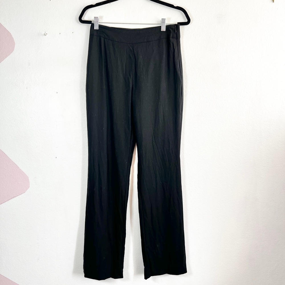 Vintage 90s Career Pants Tailored Straight Leg Size 4 Wool Minimalist